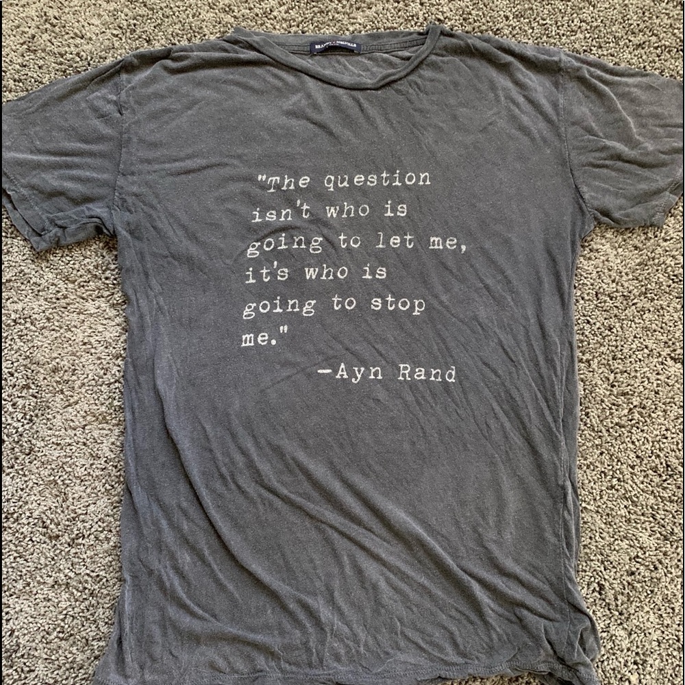 Brandy Melville Quote Tee